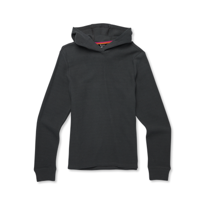Atajo Long-Sleeve Waffle Hoodie - Men's - Charcoal - US 4674