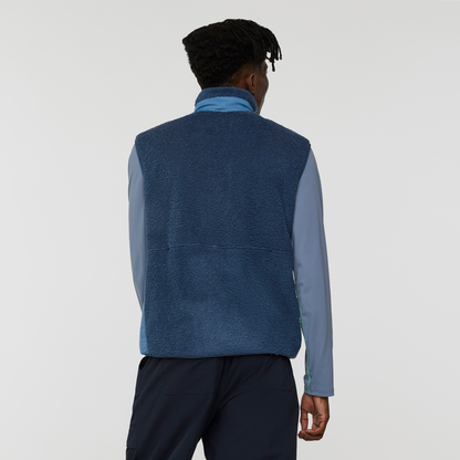 Bacano Fleece Vest - Men's - Deep Sea/Fjord - US 3085