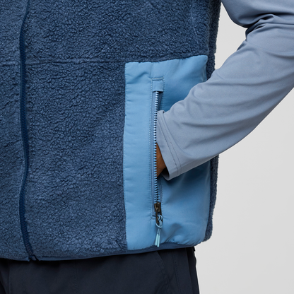 Bacano Fleece Vest - Men's - Deep Sea/Fjord - US 3085