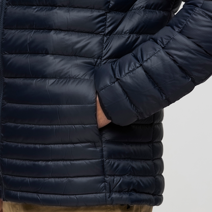 Fuego Down Hooded Jacket - Men's - Carbon Stripes - US 8499