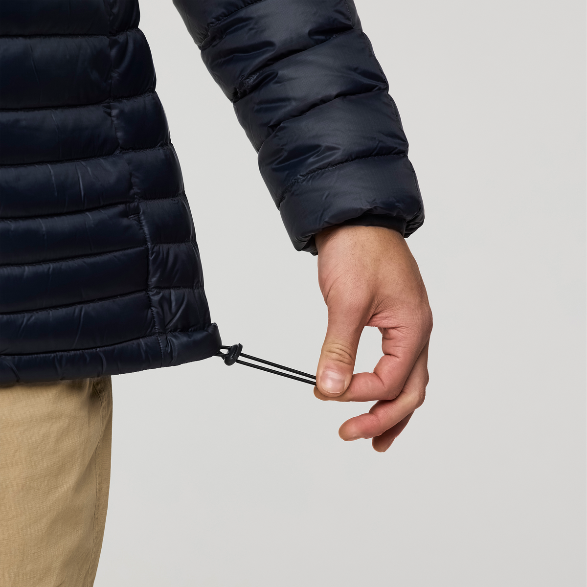 Fuego Down Hooded Jacket - Men's - Carbon Stripes - US 8499