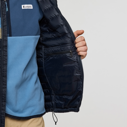 Fuego Down Hooded Jacket - Men's - Carbon Stripes - US 8499