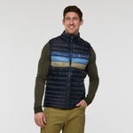Fuego Down Vest - Men's - Carbon Stripes - US 9786