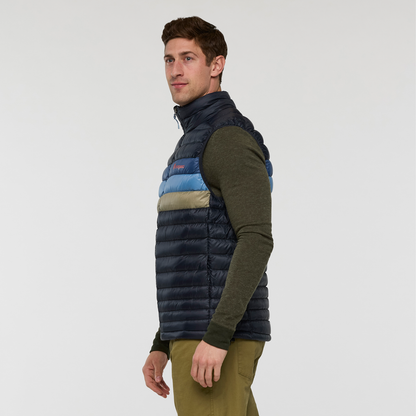 Fuego Down Vest - Men's - Carbon Stripes - US 9786