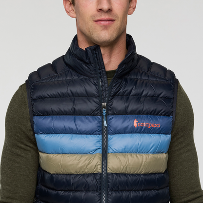 Fuego Down Vest - Men's - Carbon Stripes - US 9786