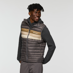 Fuego Down Vest - Men's - Cinder Stripes - US 6976