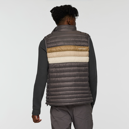 Fuego Down Vest - Men's - Cinder Stripes - US 6976