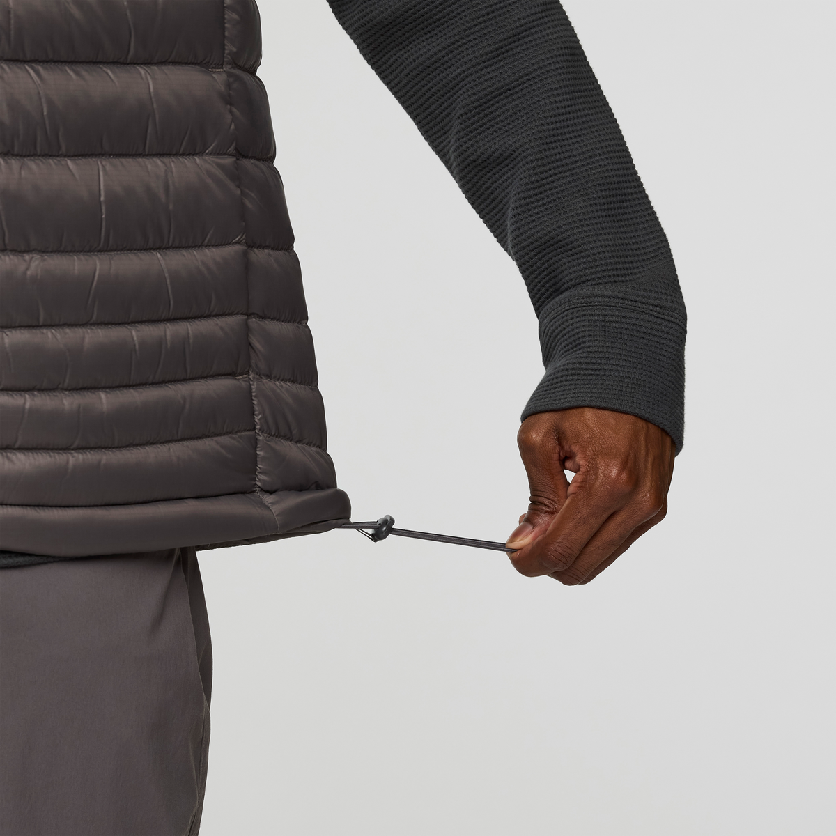 Fuego Down Vest - Men's - Cinder Stripes - US 6976