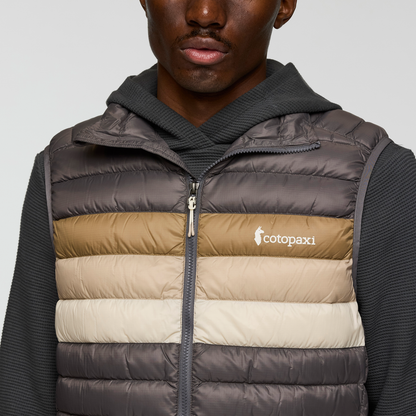 Fuego Down Vest - Men's - Cinder Stripes - US 6976