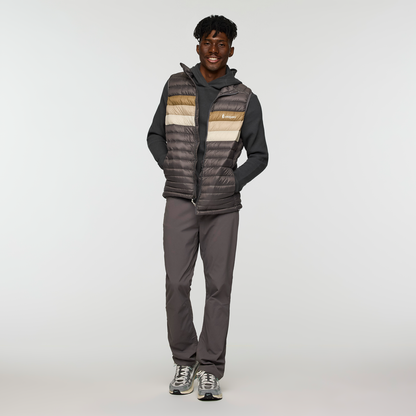 Fuego Down Vest - Men's - Cinder Stripes - US 6976