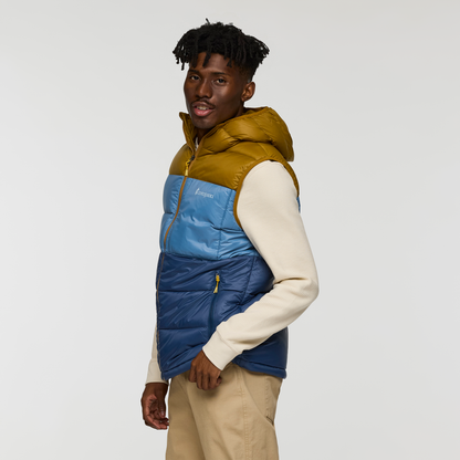 Fuego Max Down Vest - Men's - Bronze/Deep Sea - US 9106