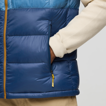 Fuego Max Down Vest - Men's - Bronze/Deep Sea - US 9106