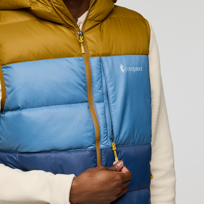 Fuego Max Down Vest - Men's - Bronze/Deep Sea - US 9106
