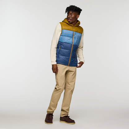 Fuego Max Down Vest - Men's - Bronze/Deep Sea - US 9106