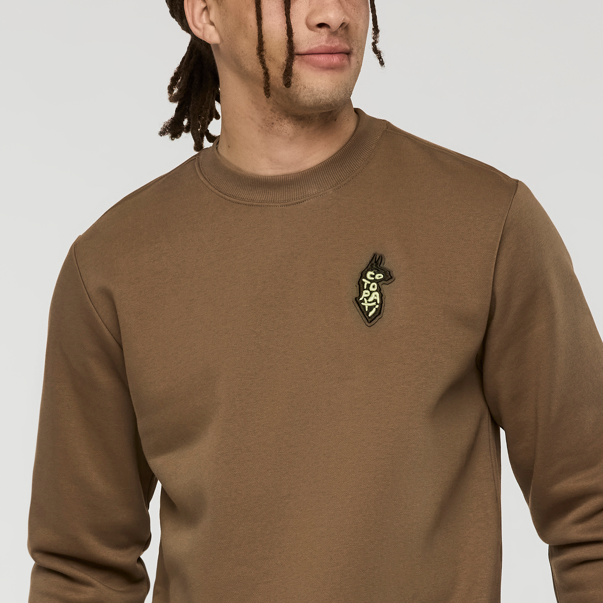 Lava Llama Crew Sweatshirt - Men's - Dune - US 8572