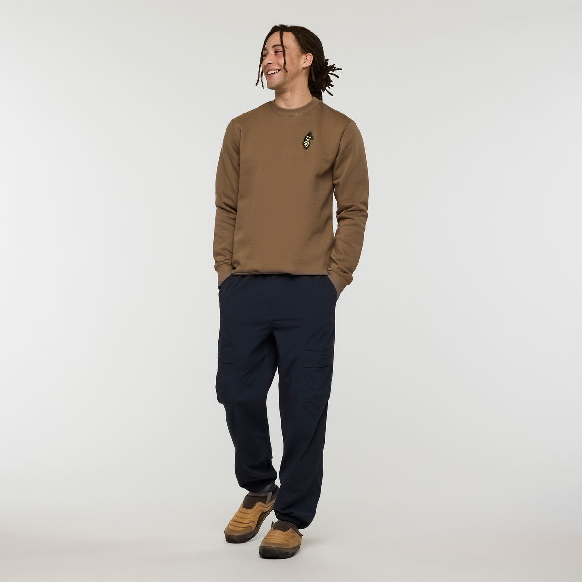 Lava Llama Crew Sweatshirt - Men's - Dune - US 8572