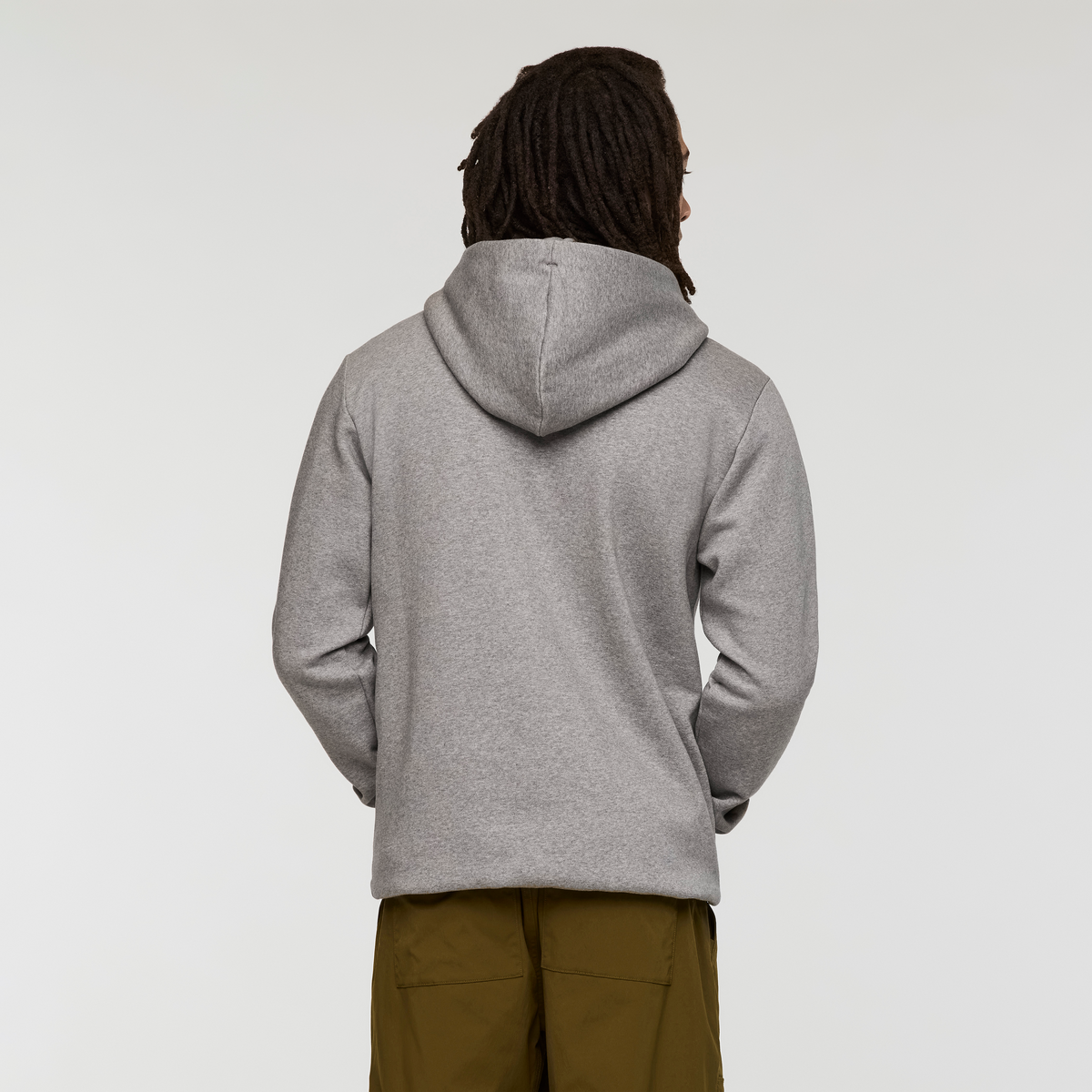 Melting Sunset Pullover Hoodie - Men's - Heather Grey - US 5913