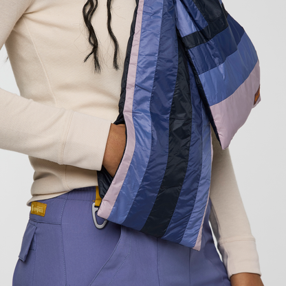 Fuego Down Scarf - Carbon Stripes - US 4110