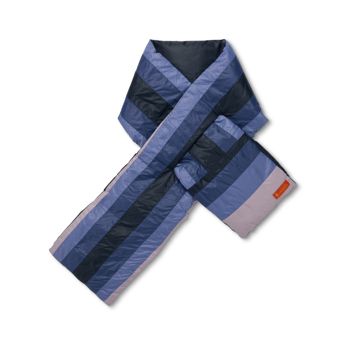 Fuego Down Scarf - Carbon Stripes - US 4110