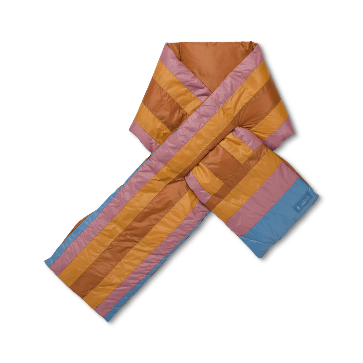 Fuego Down Scarf - Sienna Stripes - US 8986