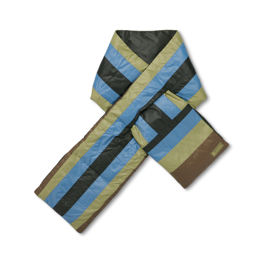 Fuego Down Scarf - Woods Stripes - US 8327