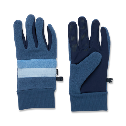 Teca Fleece Gloves - Deep Sea - US 4109