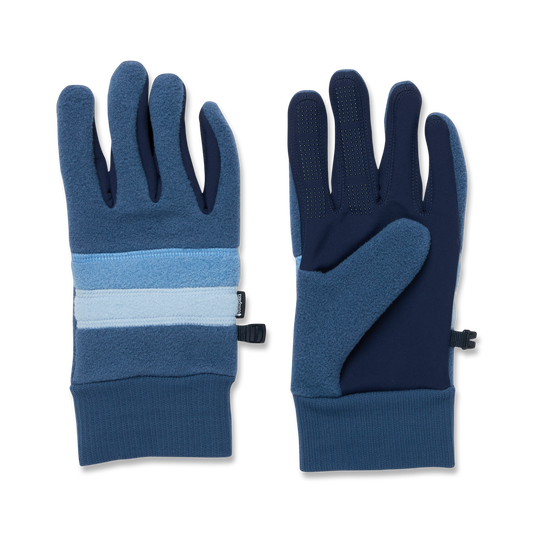 Teca Fleece Gloves - Deep Sea - US 4109