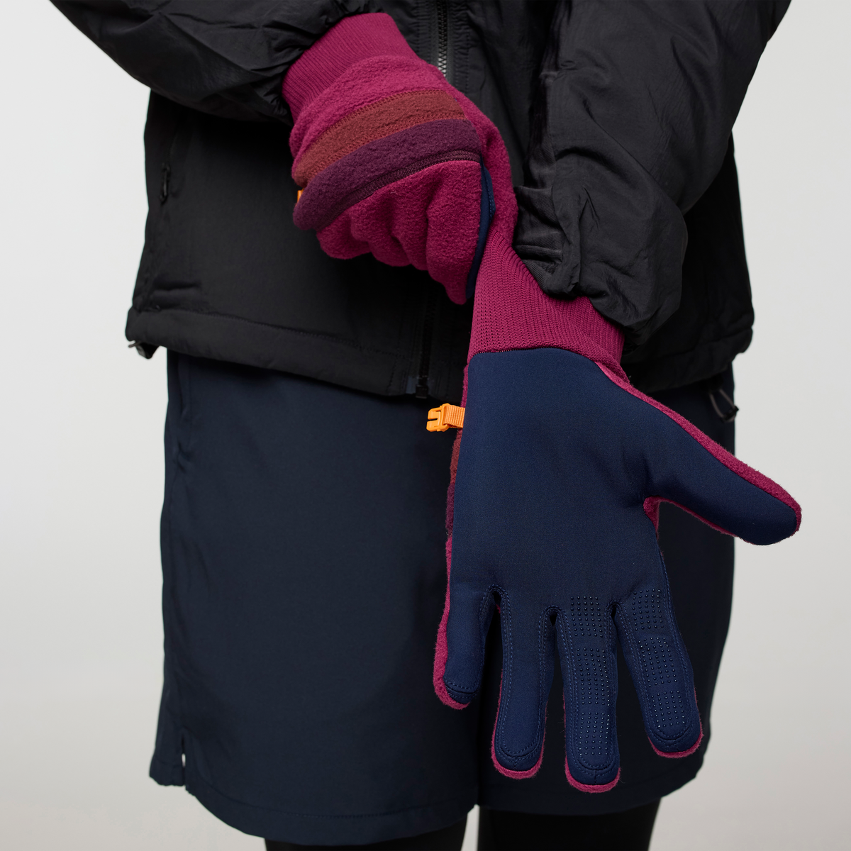 Teca Fleece Gloves - Deep Sea - US 4109