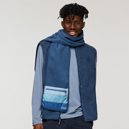 Teca Fleece Scarf - Deep Sea - US 2044