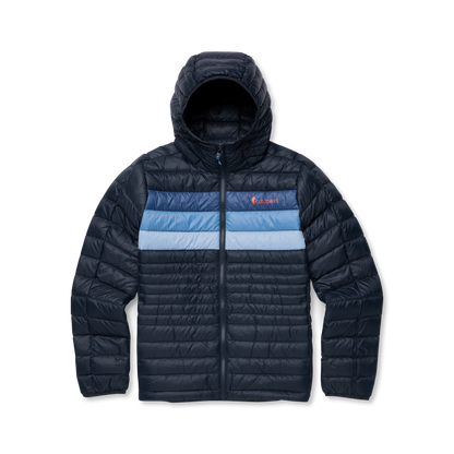 Fuego Down Hooded Jacket - Women's - Carbon Stripes - US 6944