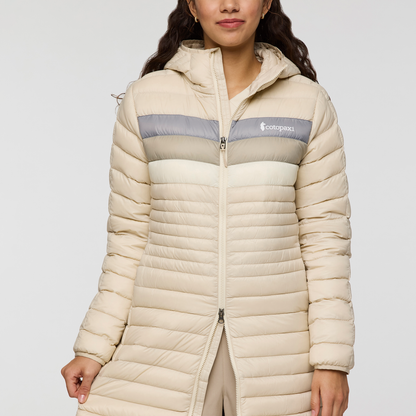 Fuego Down Parka - Women's - Cream Stripes - US 4127