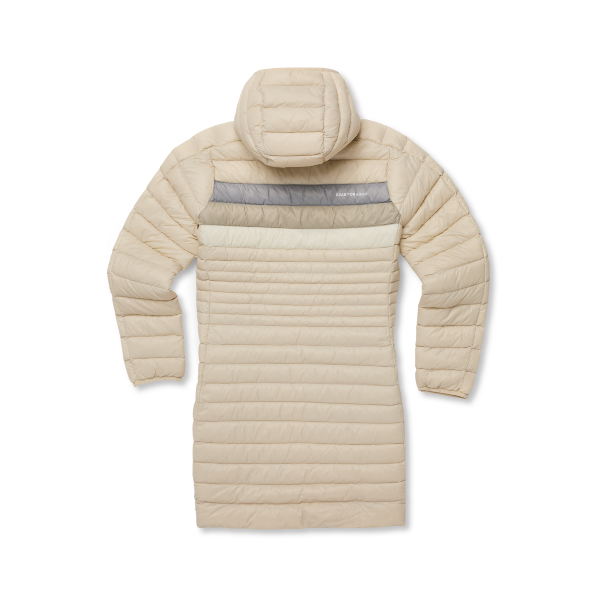 Fuego Down Parka - Women's - Cream Stripes - US 4127