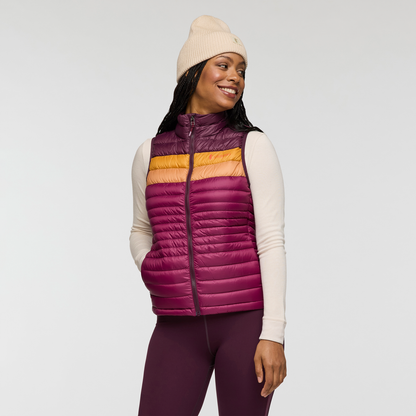 Fuego Down Vest - Women's - Blackberry/Jam - US 1307