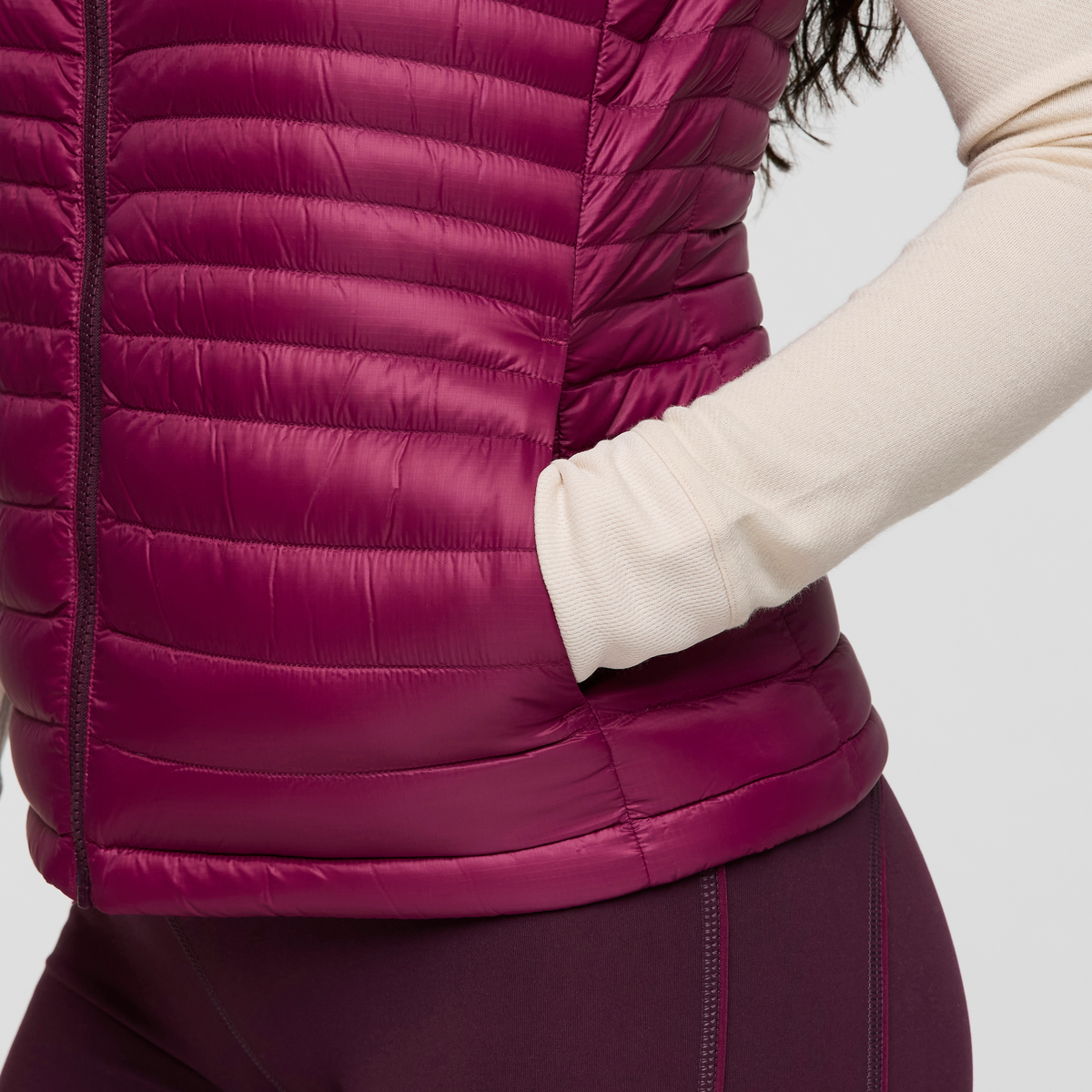 Fuego Down Vest - Women's - Blackberry/Jam - US 1307