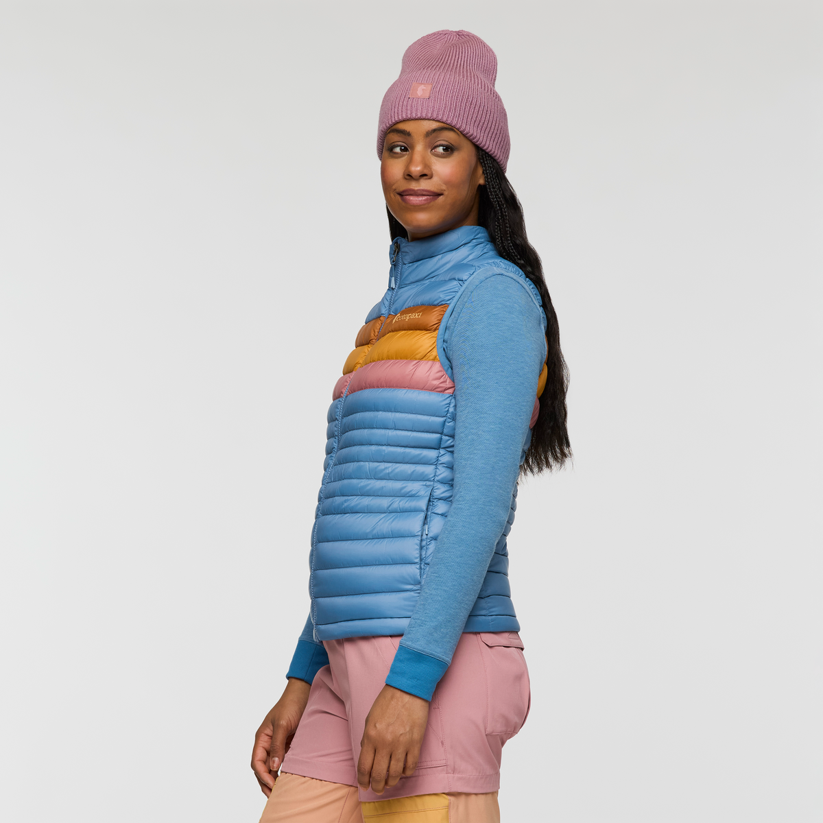 Fuego Down Vest - Women's - Fjord Stripes - US 8387