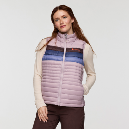 Fuego Down Vest - Women's - Quartz Stripes - US 6126