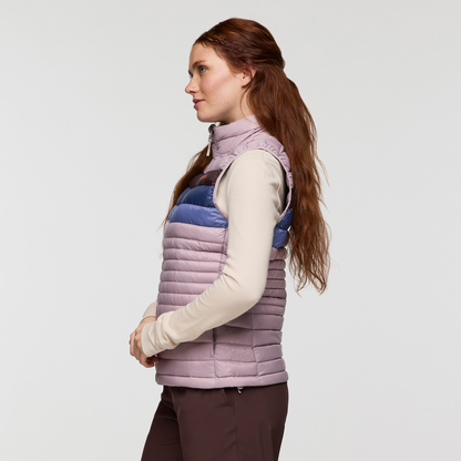 Fuego Down Vest - Women's - Quartz Stripes - US 6126