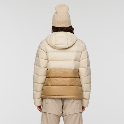 Fuego Max Down Hooded Jacket - Women's - Cream/Khaki - US 9738