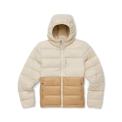 Fuego Max Down Hooded Jacket - Women's - Cream/Khaki - US 9738