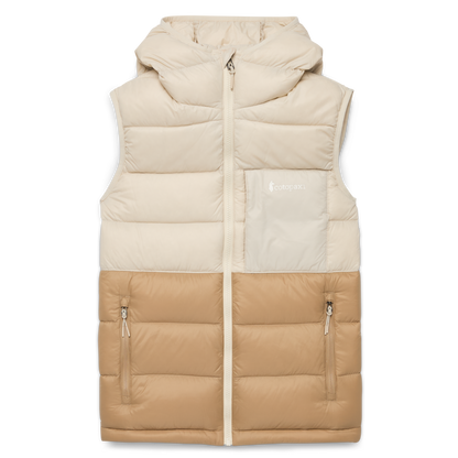 Fuego Max Down Vest - Women's - Cream/Khaki - US 7915