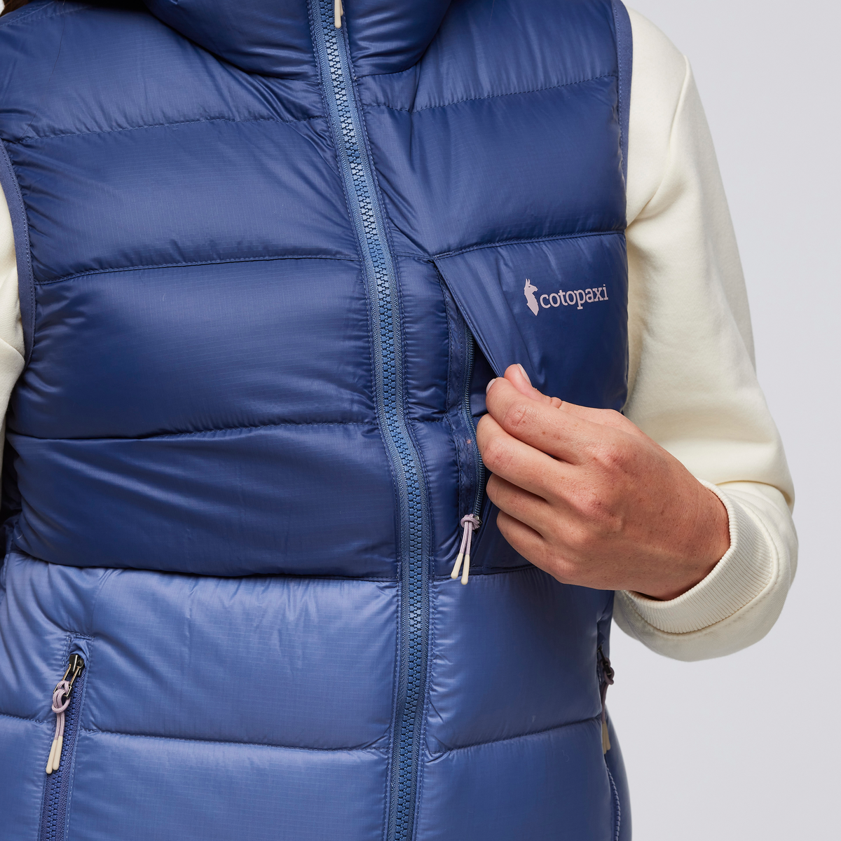 Fuego Max Down Vest - Women's - Dusk/Blue Smoke - US 5745