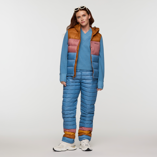 Fuego Max Down Vest - Women's - Sienna/Fjord - US 5793