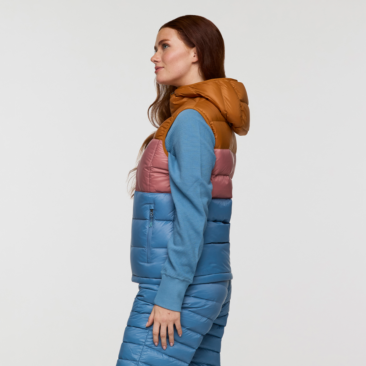 Fuego Max Down Vest - Women's - Sienna/Fjord - US 5793
