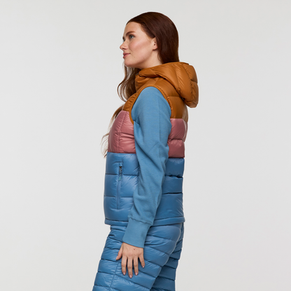 Fuego Max Down Vest - Women's - Sienna/Fjord - US 5793