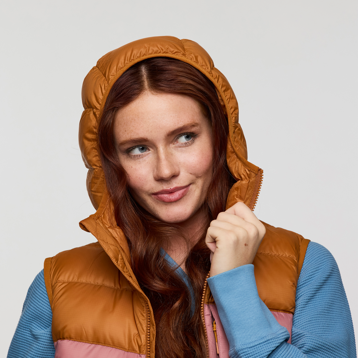 Fuego Max Down Vest - Women's - Sienna/Fjord - US 5793