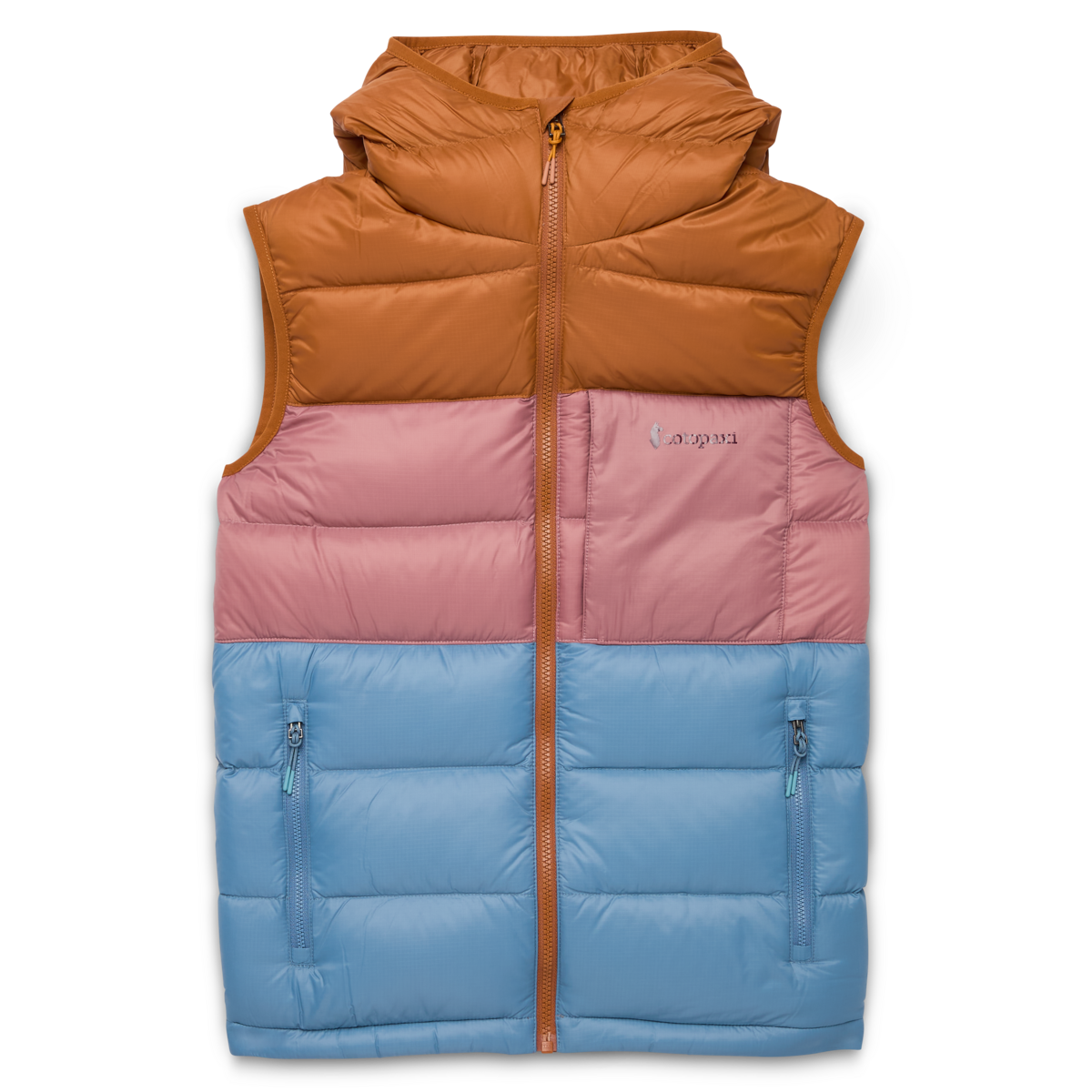 Fuego Max Down Vest - Women's - Sienna/Fjord - US 5793