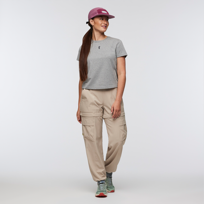 Llama Icon T-Shirt - Women's - Heather Grey - US 2951