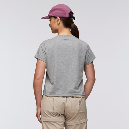 Llama Icon T-Shirt - Women's - Heather Grey - US 2951
