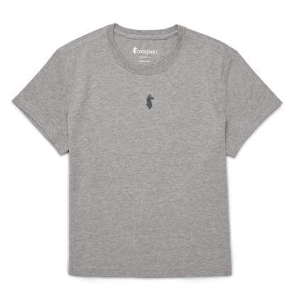 Llama Icon T-Shirt - Women's - Heather Grey - US 2951