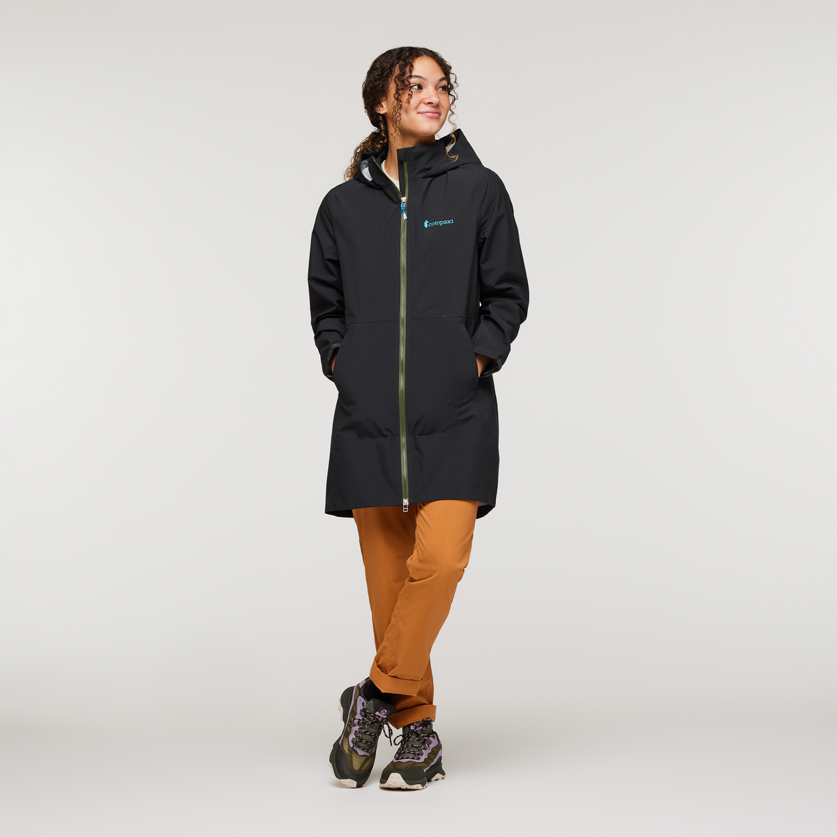 Cielo Rain Trench - Women's - Black - US 6201